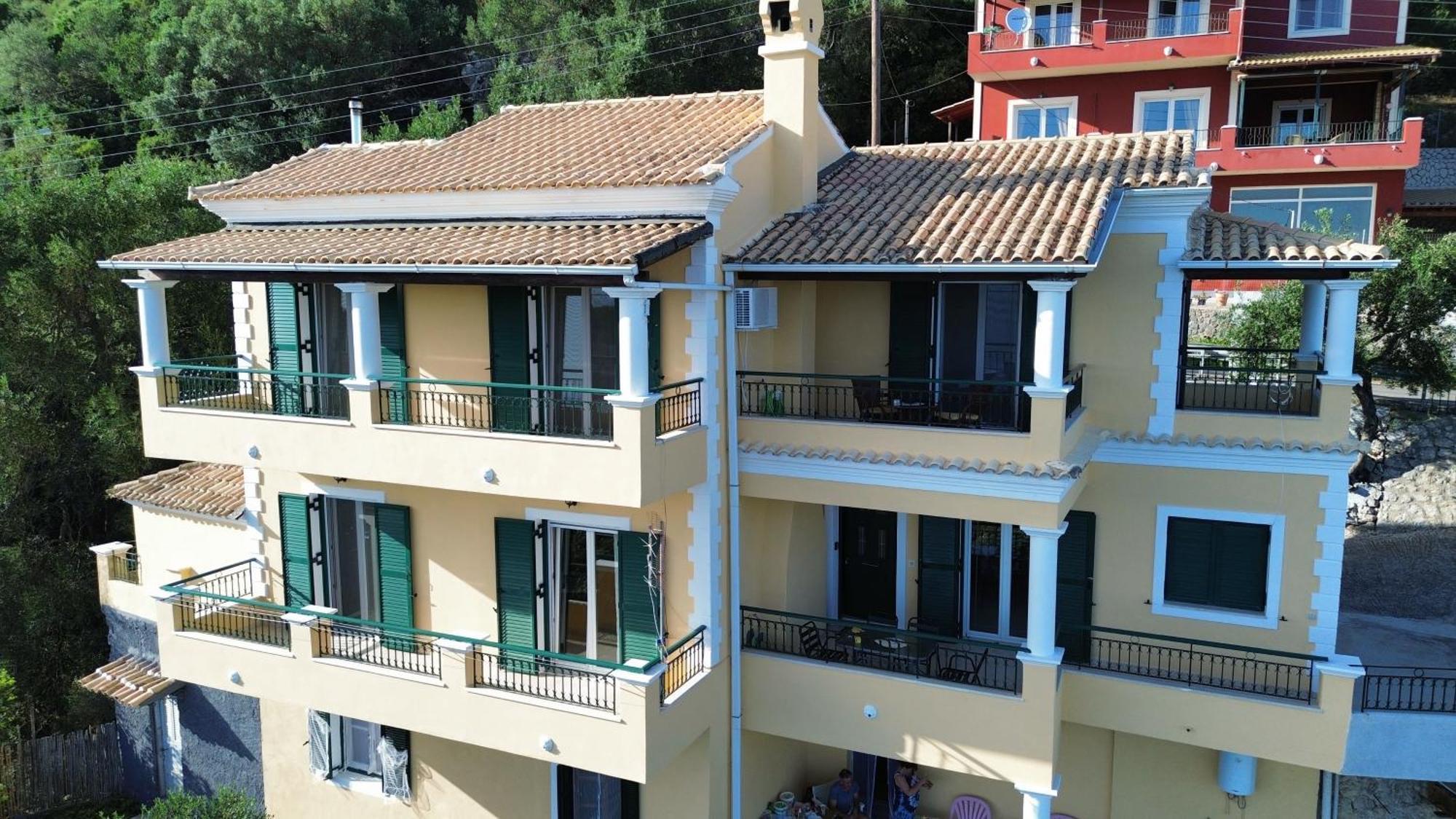 Apartament Mariza'S View House Lákones Zewnętrze zdjęcie