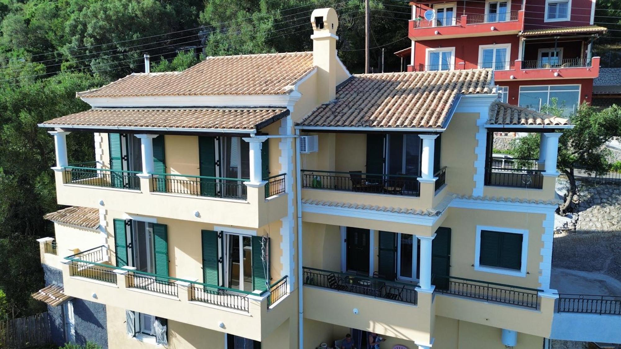 Apartament Mariza'S View House Lákones Zewnętrze zdjęcie